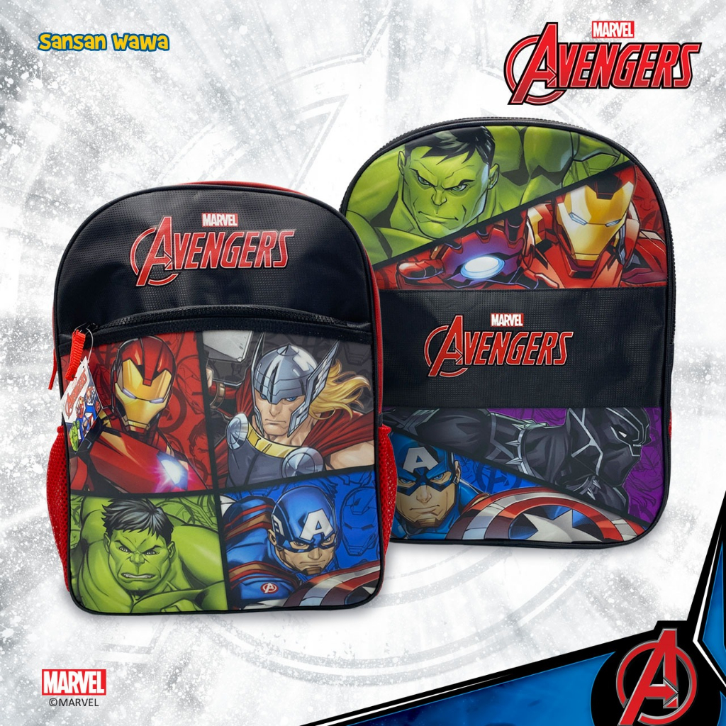 Tas Ransel Size Besar Original Marvel Avengers