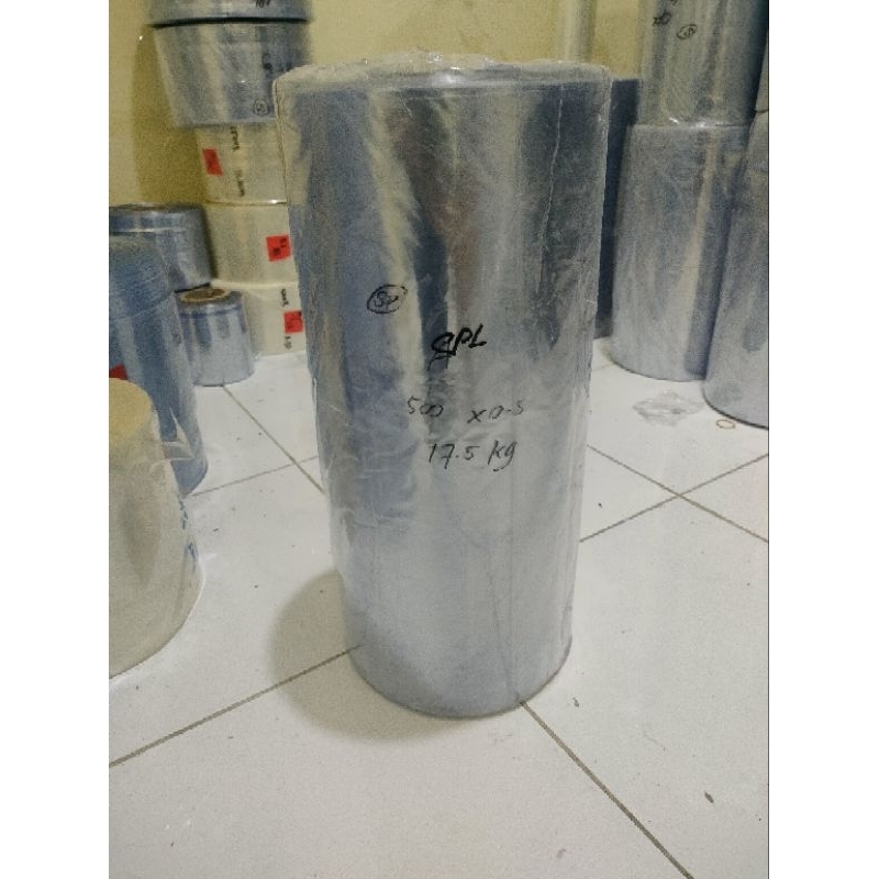 

plastik Shrink 50cm 50micron roll besar