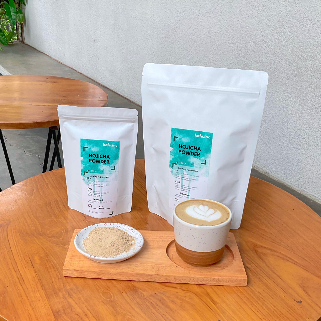 

Kafein Hojicha / Chai / Earl Grey Powder / Bubuk Minuman Latte
