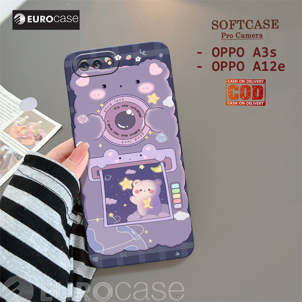 Casing Hp Oppo A3S / Oppo A12E - Fashion Case Kartun - Soft Case Hp Oppo A3S / Oppo A12E - Kesing Hp