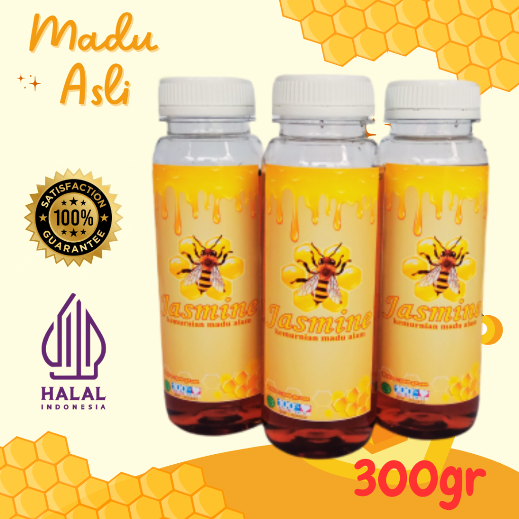 

Madu Asli Madu Murni Hutan 300gr Asli & Murni 100% Madu Jasmine Multiflora Nusantara - 1 Pcs