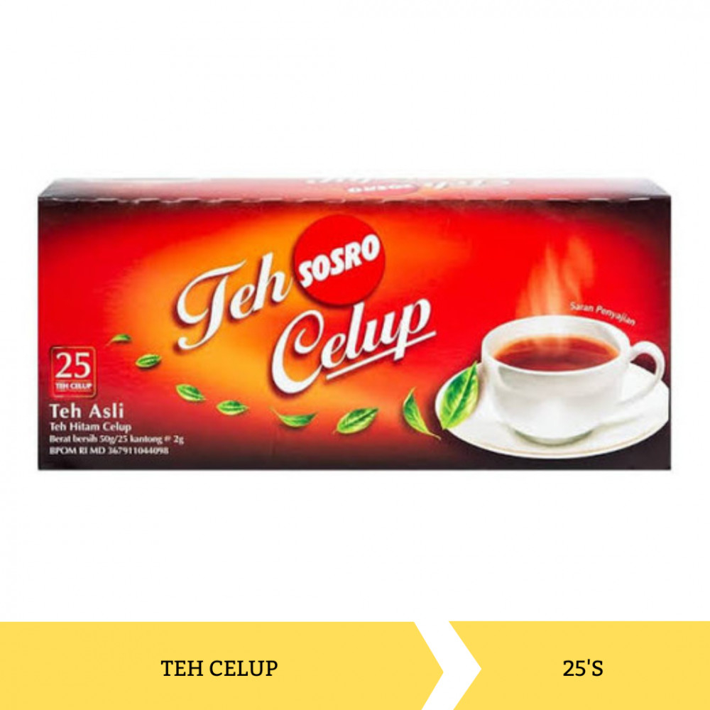 

Teh Sosro Celup Isi 25