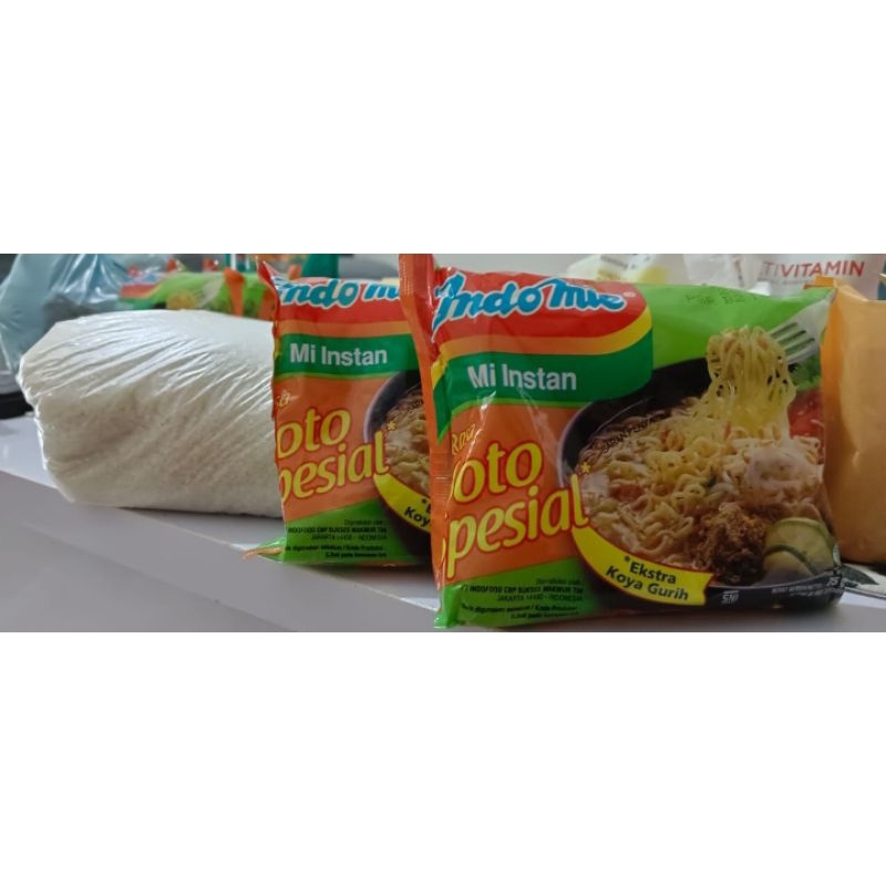 

gula lokal 1kg + indomie soto 2 pcs
