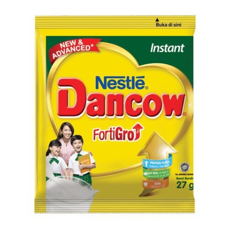 

Dancow Susu Bubuk 1 Renceng isi 10 Saset