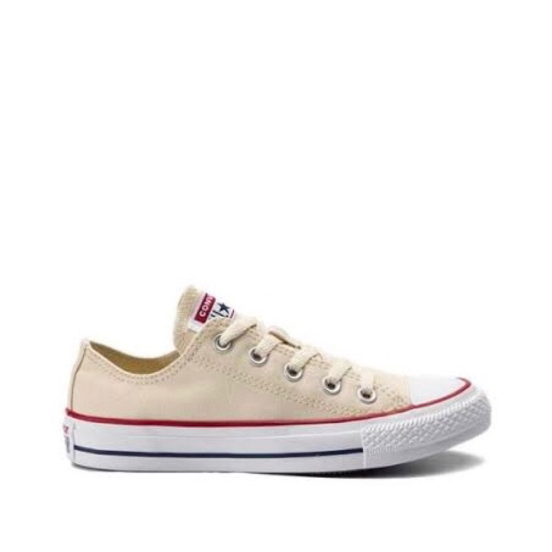 SEPATU Converse Chuck Taylor Allstar Ox Low Beige White
