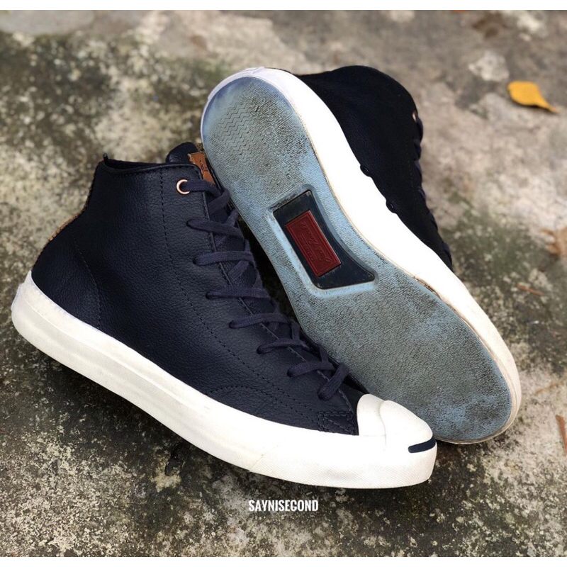 CONVERSE JACK PURCELL HI NAVY