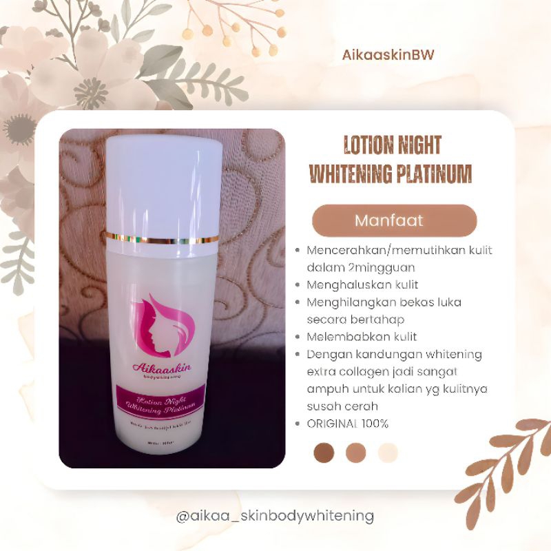 LOTION WHITENING MALAM PLATINUM