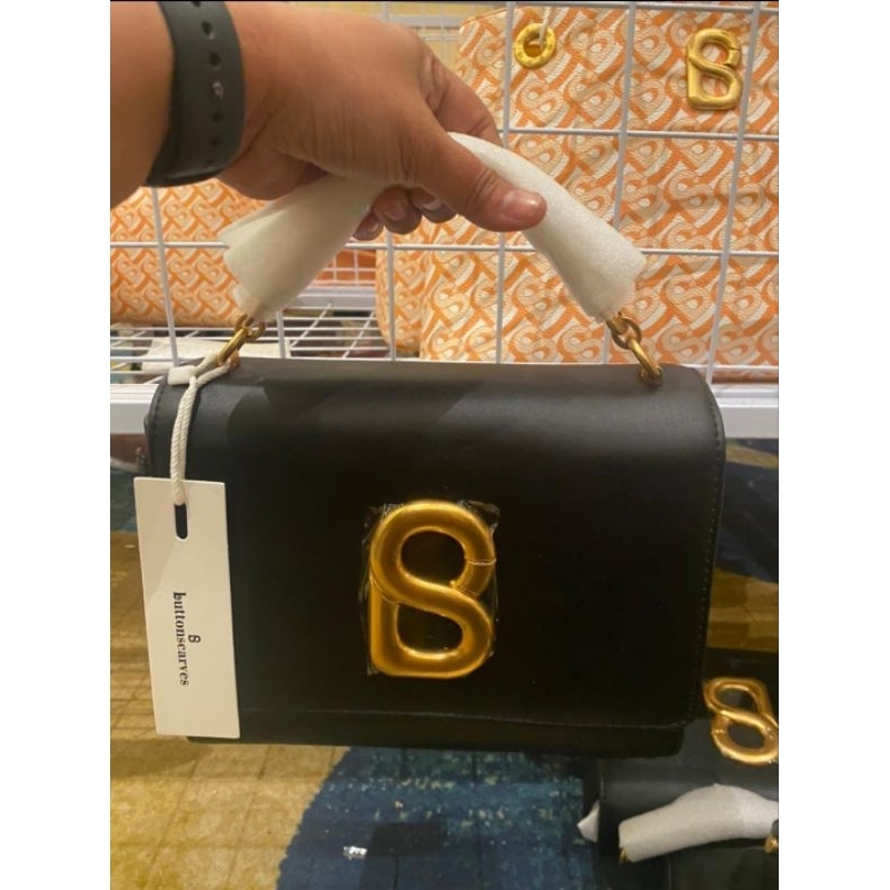 Alva Bag Black Button Scarves