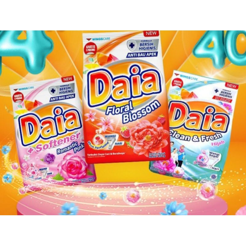 Daia Deterjen bubuk 800g