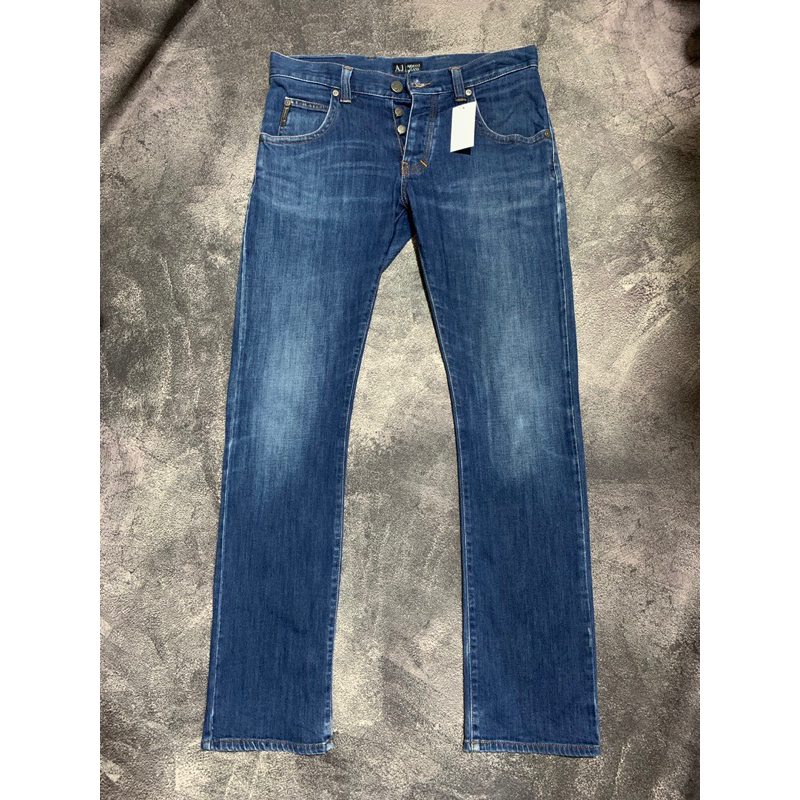 celana denim/jeans biru AJ(Armani jeans) original