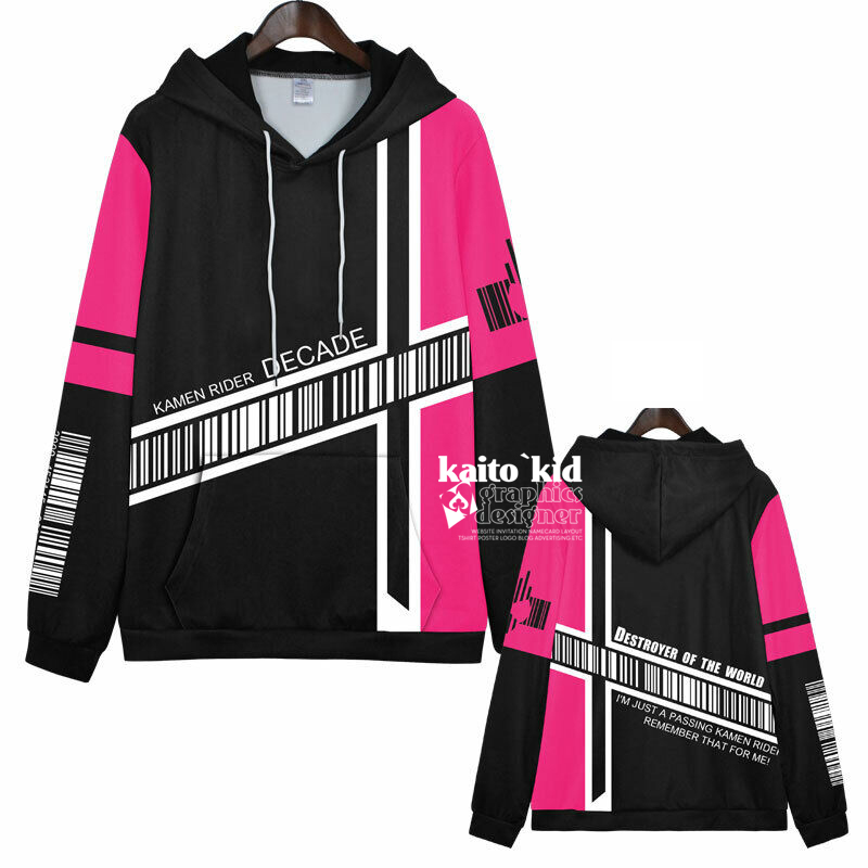 Jaket KAMEN RIDER DECADE DIEND Hoodie Jacket Fullprint bisa custom