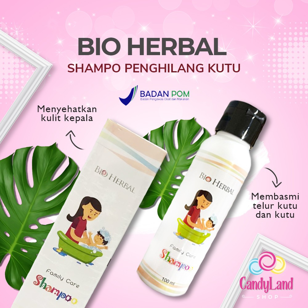 Bio Herbal Family Care Shampoo Kutu/ Bio Herbal Shampoo SAMPO Kutu BIO HERBAL SAMPO KUTU