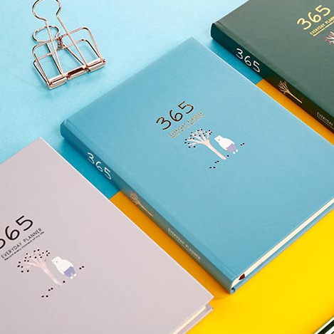 

Buku Planner 365 Hari Diari Agenda Catatan Hardcover