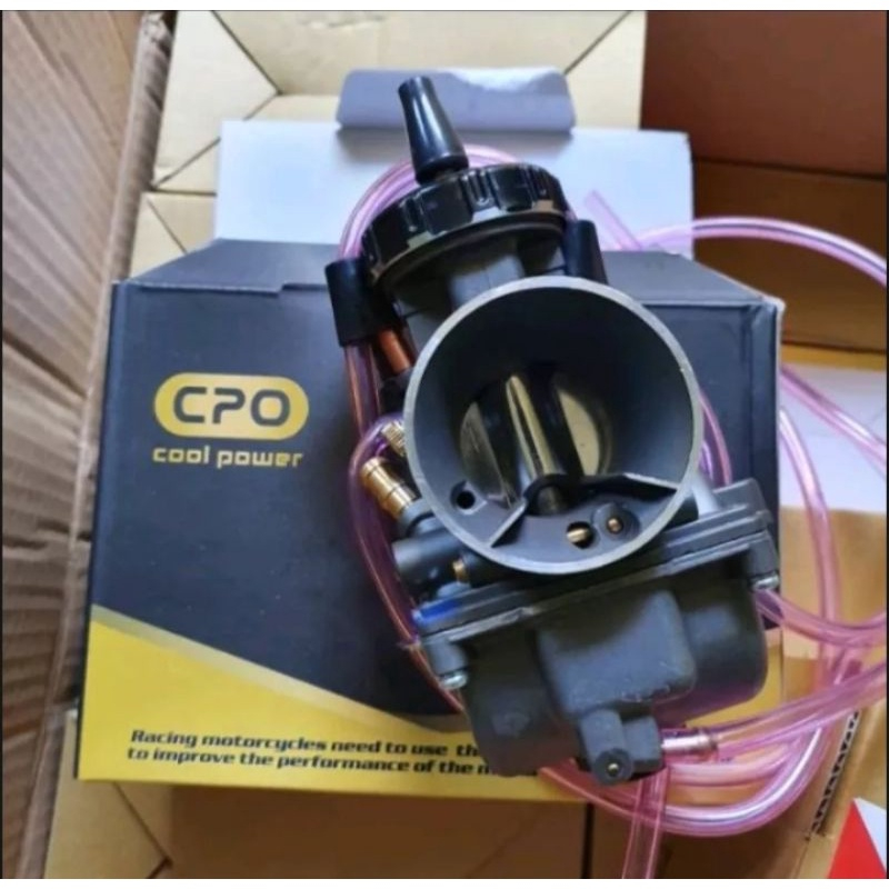 Karbu Karburator CPO Pwk Airstrike Pwk 38 Original High Quality Black Series Cool Power Original