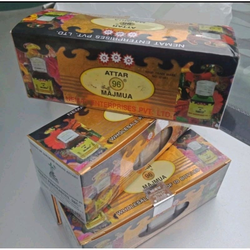 parfum Attar Majmua original india perbox isi 10 pcs