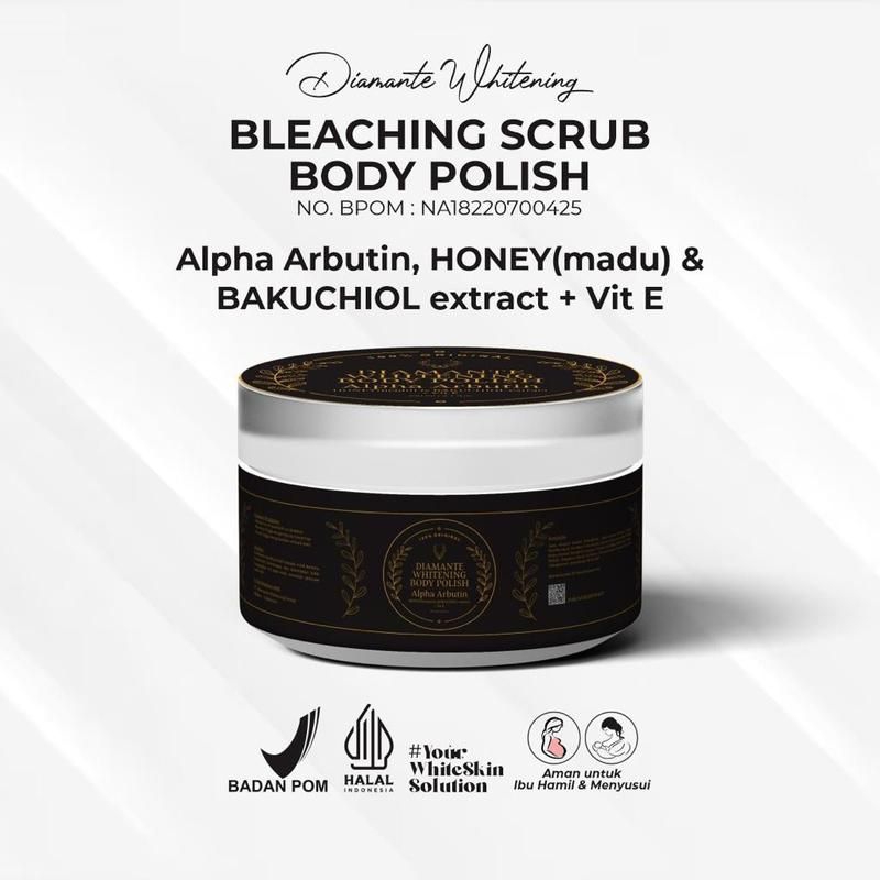 Bleaching Srucb/ Lulur /diamante whitening ( diamante body polish)
