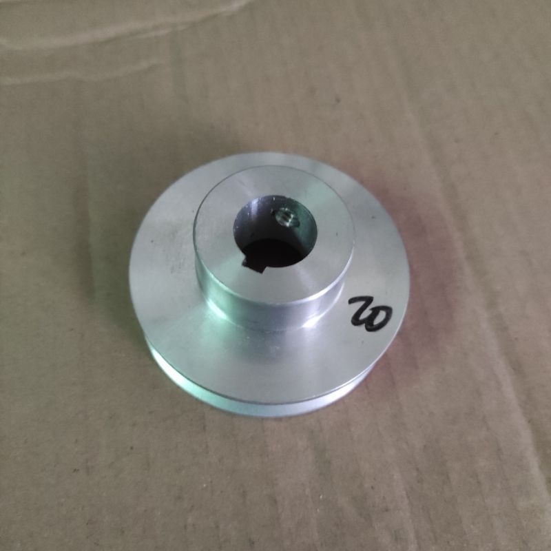 Pulley pully 3 inch A1 as 20mm Puli Poli Alumunium