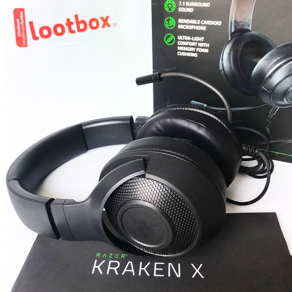 Headset Gaming 3.5mm 7.1 RAZER Kraken X ORIGINAL [SECOND]
