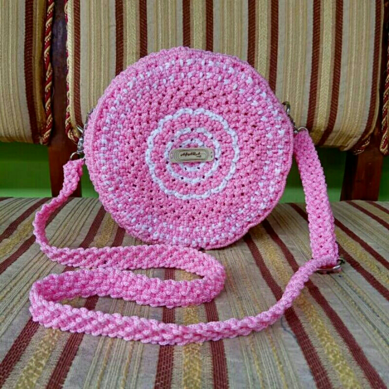 Azara Tas Tali Kur (Original Produk) - Tas Bulat Tata Surya