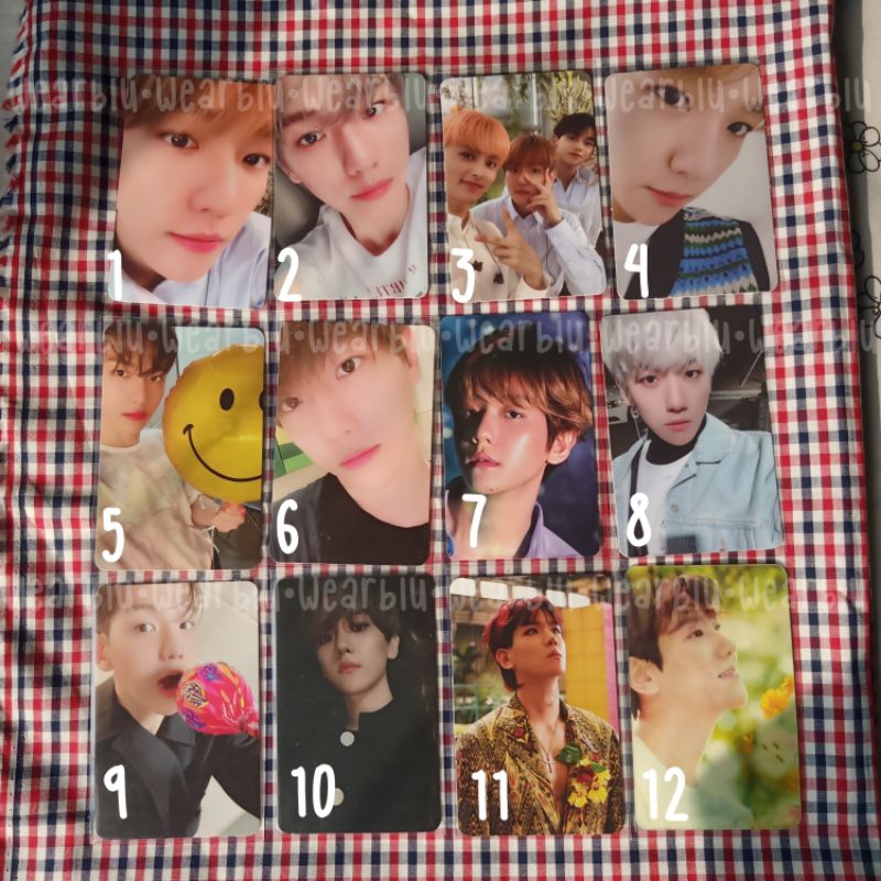 EXO EXO PC PC - BAEKHYUN PHOTOCARD