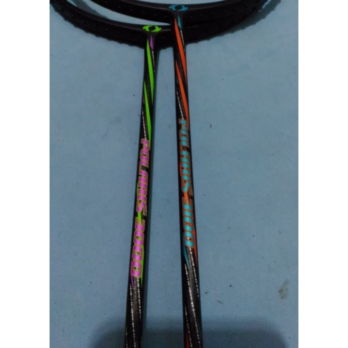 Jual PROMO RAKET BADMINTON ASTEC POLARIS 3100/3000 ORIGINAL  SENAR  TAS  Murah