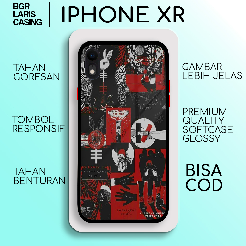 Case Iphone Xr Terbaru Aesthetic Black 02 Casing Iphone Xr Hardcase Softcase Glossy Kesing Termurah