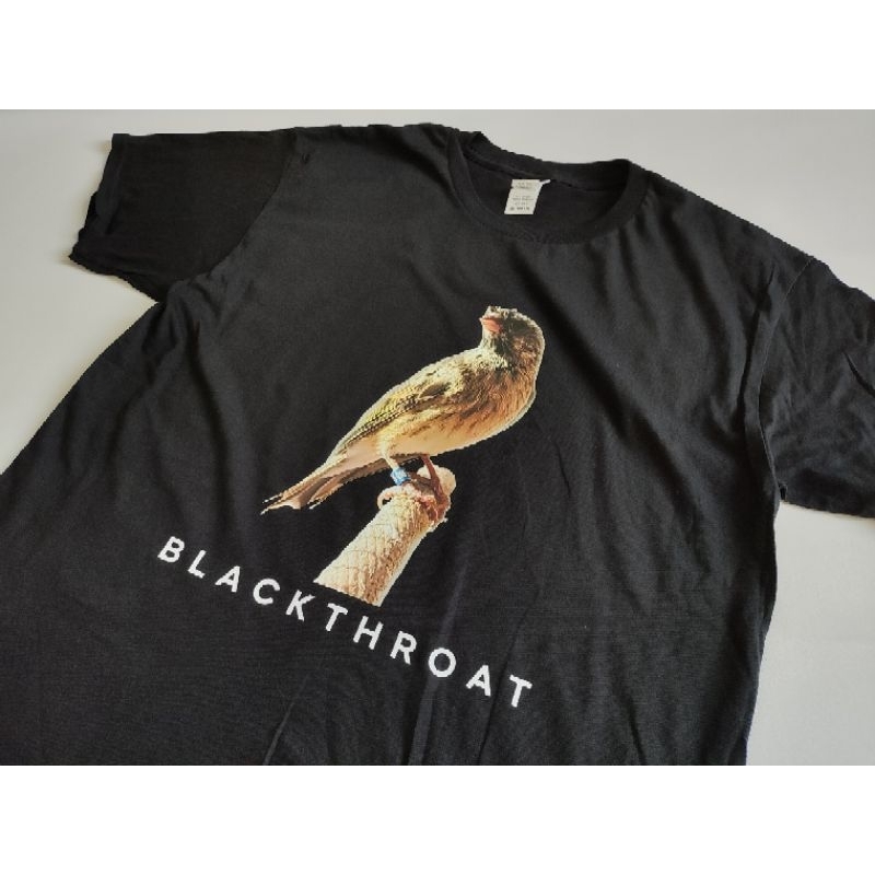 Kaos Burung - Blackthroat