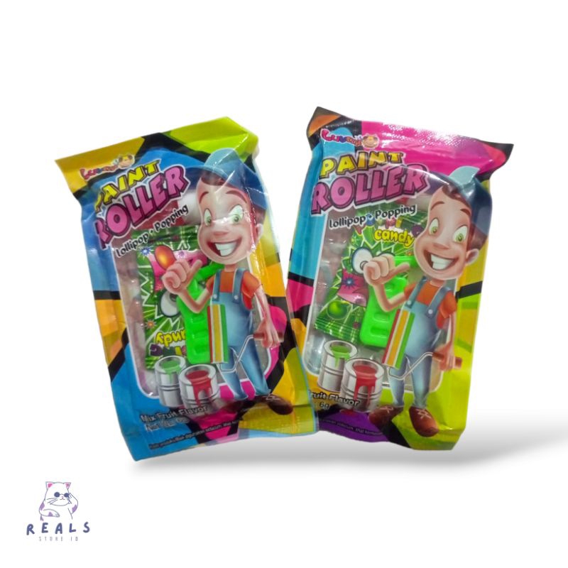 

Luvmi Paint Roller Lolipop Popping Mix Fruit 6gr