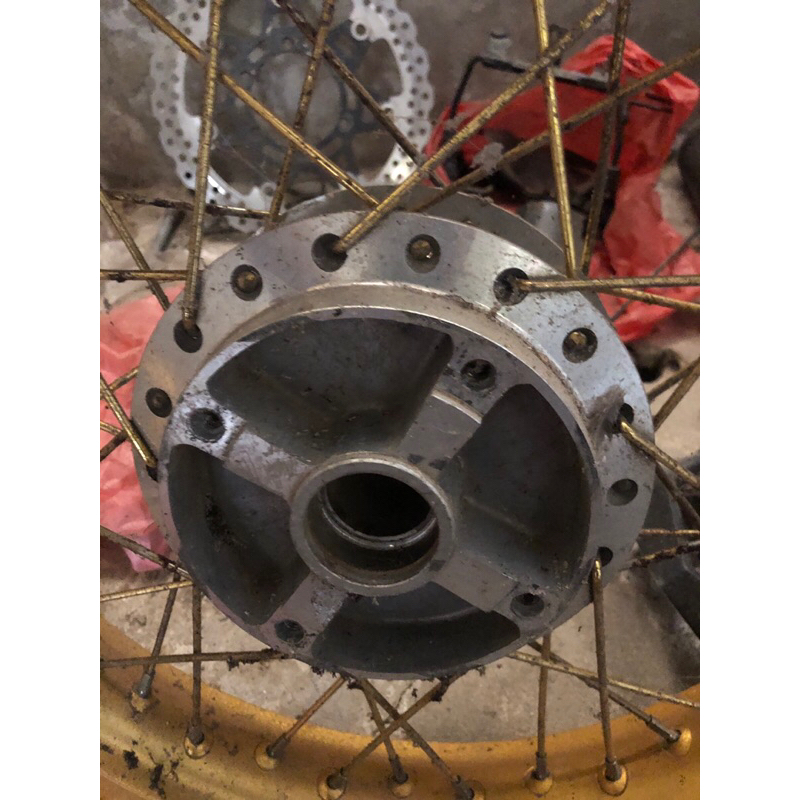 Tromol Ninja R/SS depan belakang + depan cakram