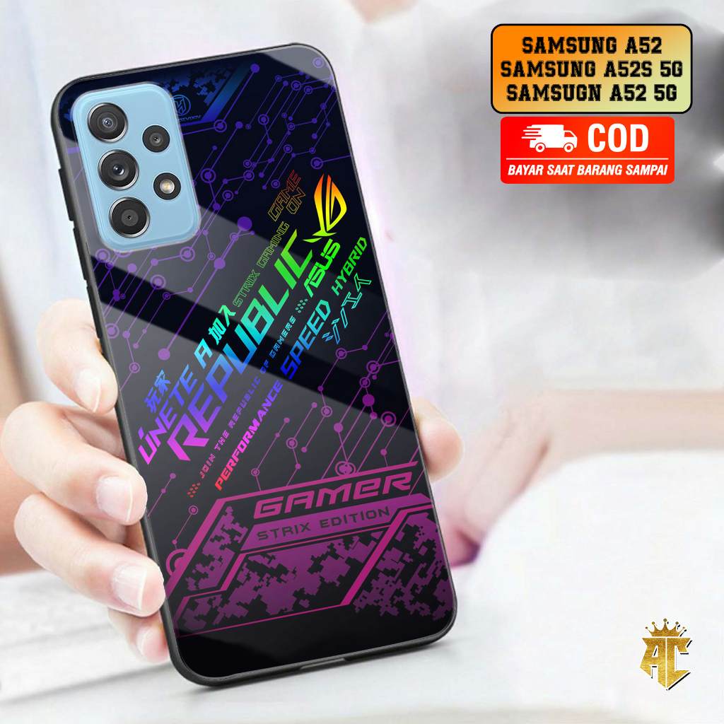 CASE SAMSUNG A52 / A52S / A52 5G - Casing SAMSUNG A52 Terbaru 2023 AERO STORE [ MOTIF 29 ] Silikon -