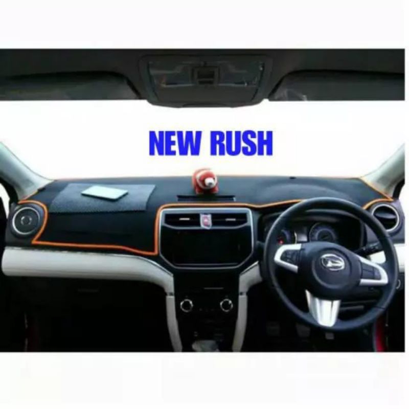 COVER DASHBOARD MOBIL NEW RUSH Free Anti Slip | Car Interior Accessories