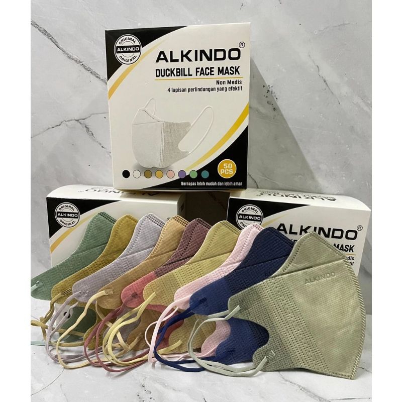 Masker Dukbil tebal isi 50 pcs embos/Masker Dukbil murah