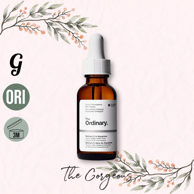 THE ORDINARY Retinol 0.2% / 0.5% / 1% in Squalane ORIGINAL