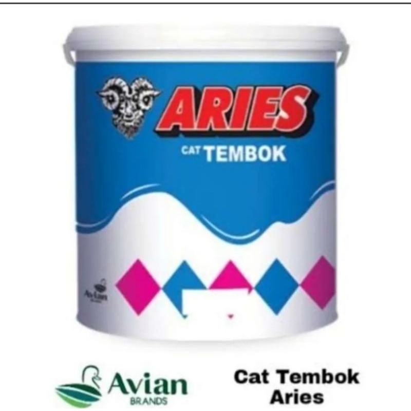 ARIES CAT TEMBOK 5KG DAN 20 KG