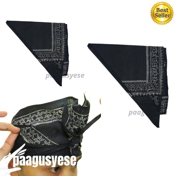 UDENG  SOLO SEGITIGA  MOTIF 3 /IKAT SOLO SEGITIGA HITAM PUTIH /UDENG JAWA TENGAH