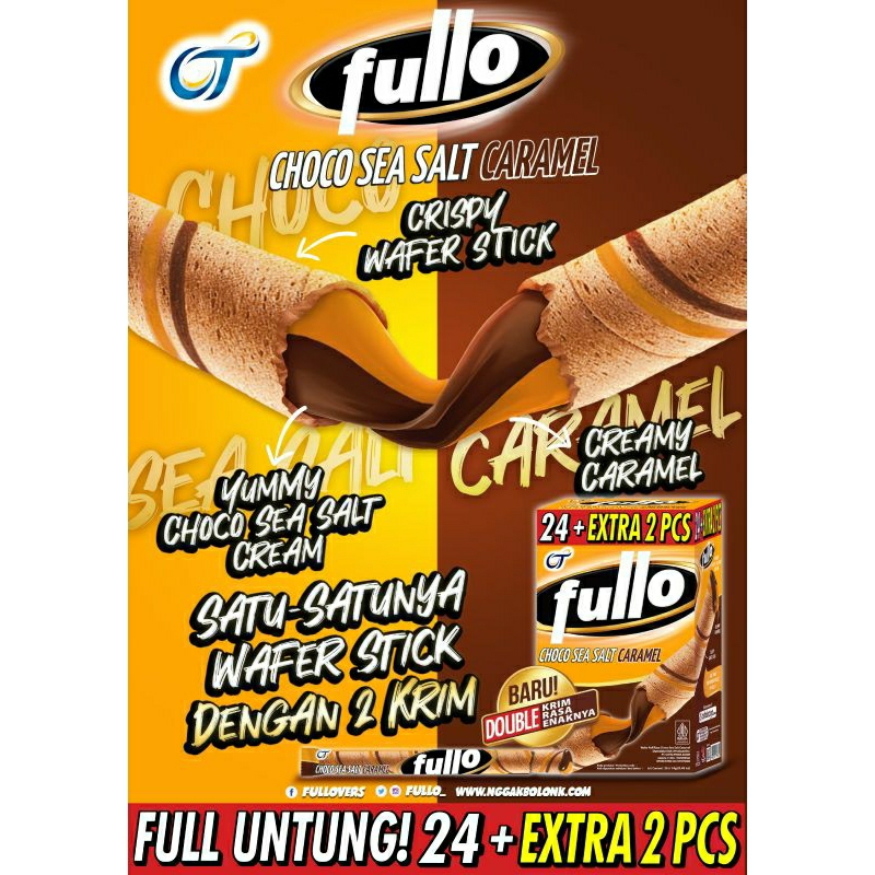 

Fullo terbaru crispy waffer stick waffer roll termurah dan enak