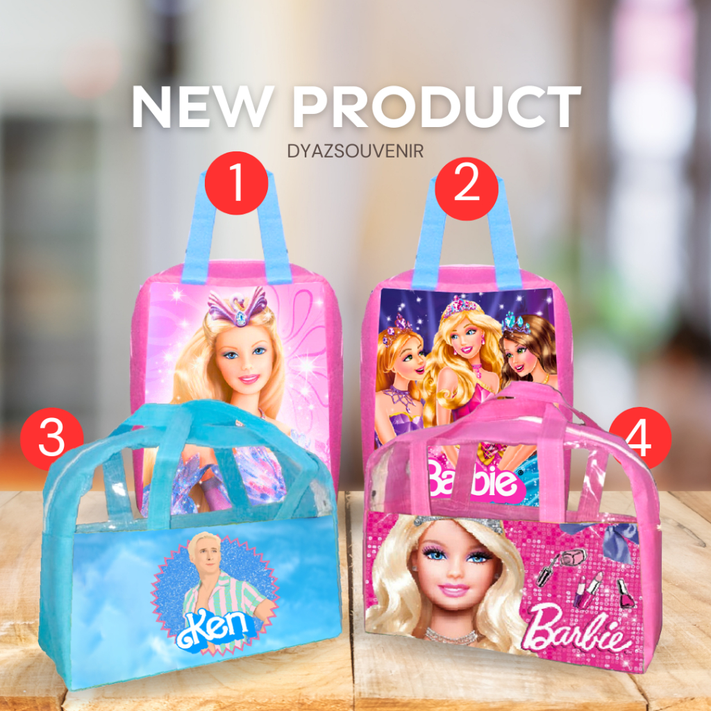 

tas barbie ken new goodiebag souvernir birthday kado kemasan bingkisan
