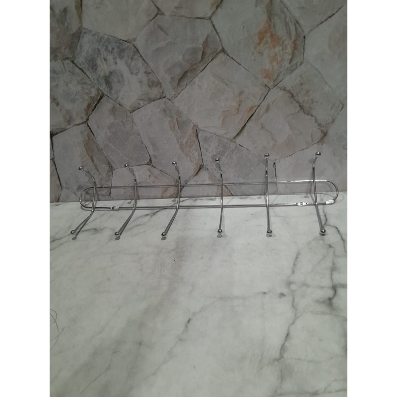 Kapstok Cantolan Double Serbaguna Stainless Tebal