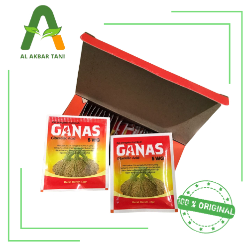Ganas 5WG zat pengatur tumbuh giberelic acid