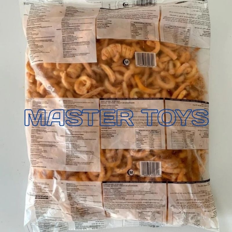 

Kentang Twister LambWeston 2,272 Kg French Fries Kentang Goreng Import