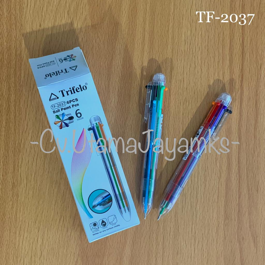 

PEN TF-2037 6 WARNA TRIFELO