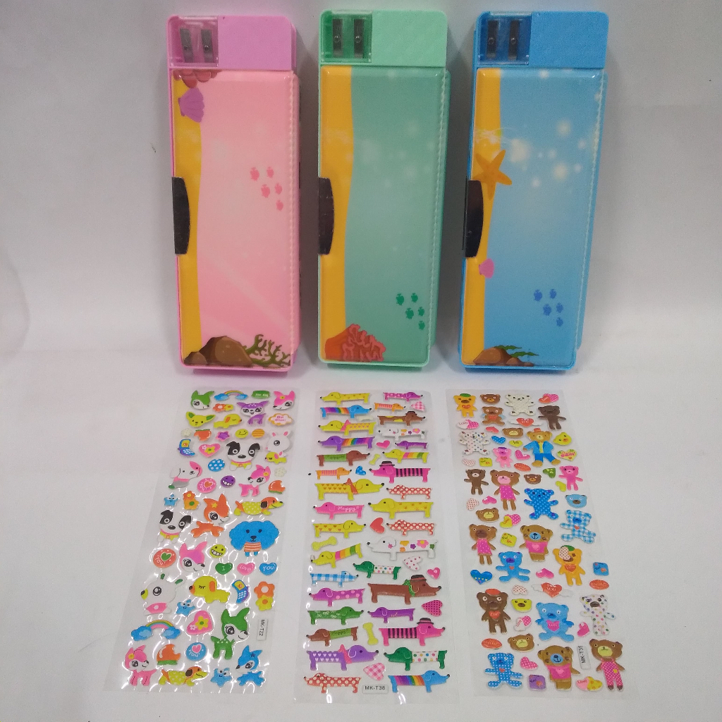 

KOTAK PENSIL MAGNET + STIKER