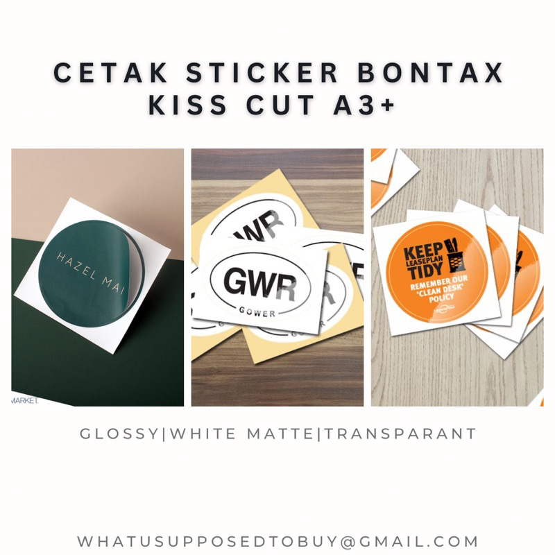 

SEHARI JADI CETAK CUSTOM STIKER A3+ KROMO BONTAK KISS CUT CUTTING TANPA PO