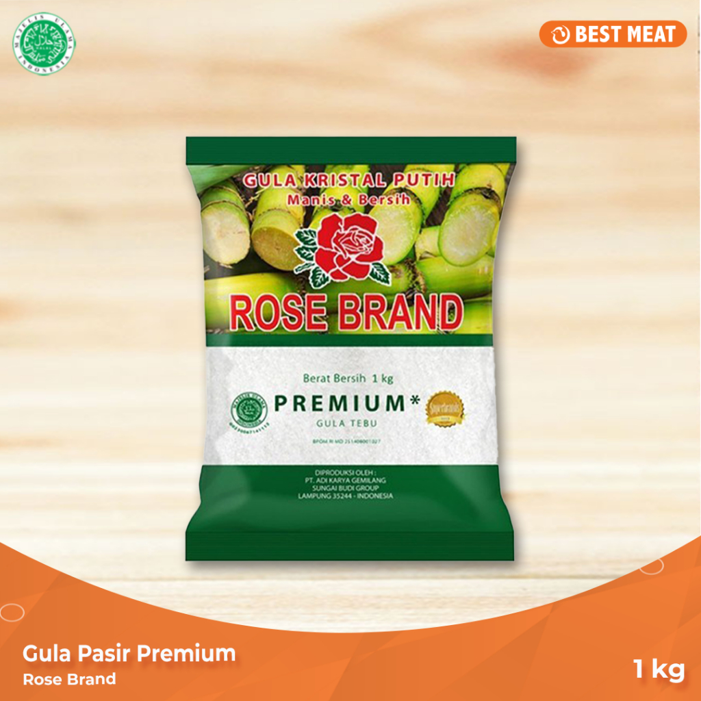 

Gula Pasir Premium Rosebrand 1 Kg