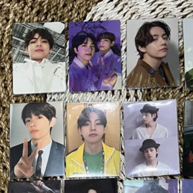 MPC mini photocards tae melet dalmajung taejin mb9 mb3 pc powerbank butter taehyung v bts