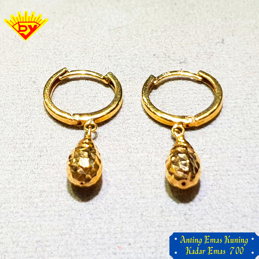 Anting Emas Kuning 148 Kadar Emas 700