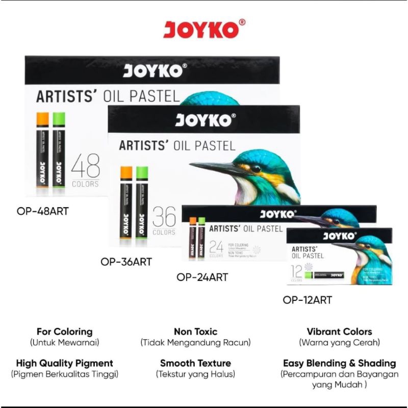

JOYKO ARTISTS` OIL PASTEL
