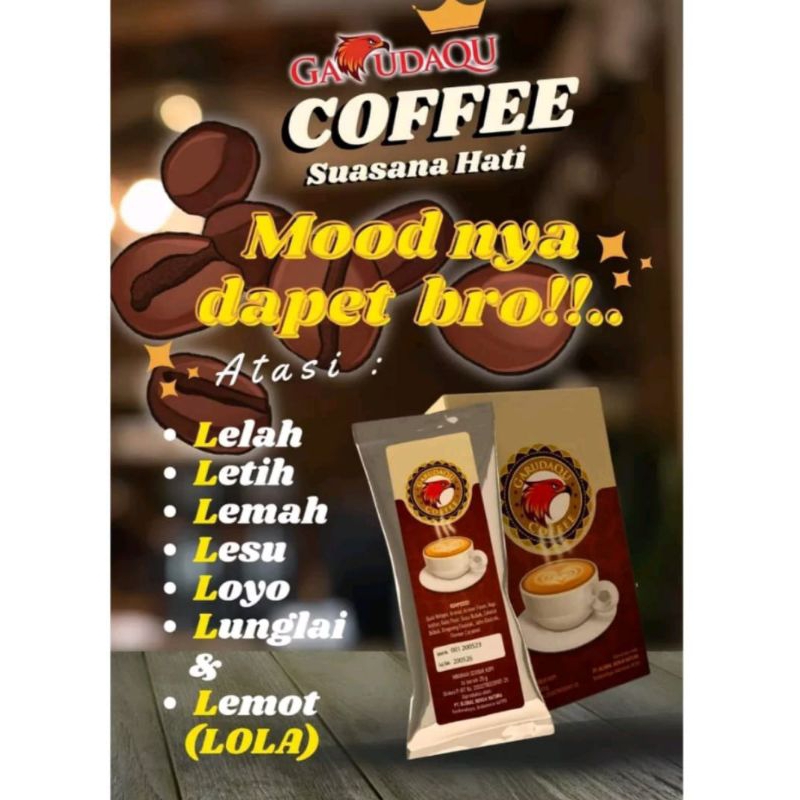 

Garudaqu Coffee Kopi Ginseng Halal BPOM