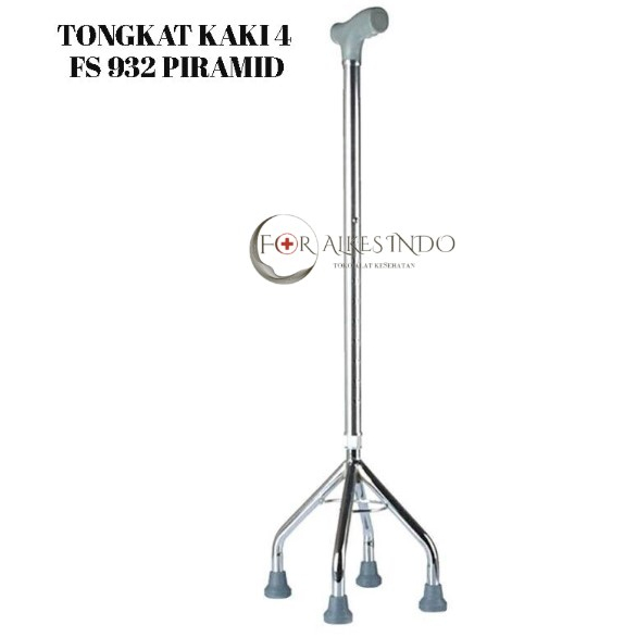 TONGKAT KAKI 4 FS 932 PIRAMID MERK GEA