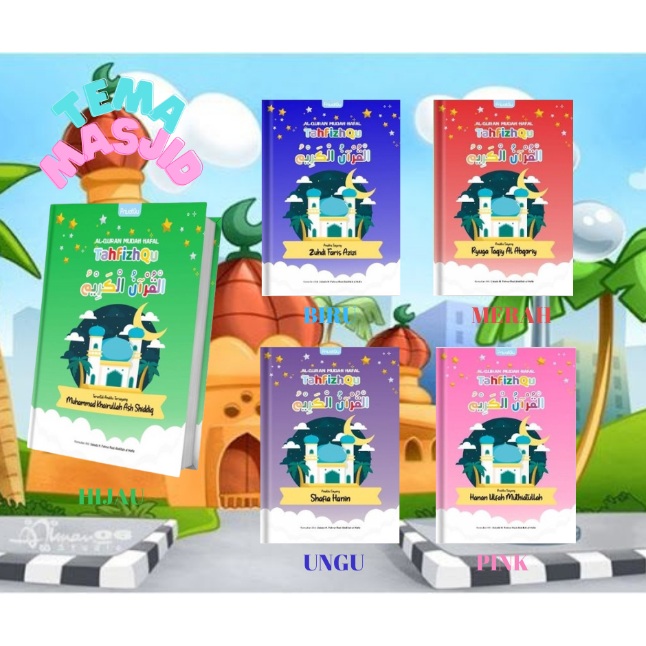 ALQURAN CUSTOM NAMA TEMA MASJID A4